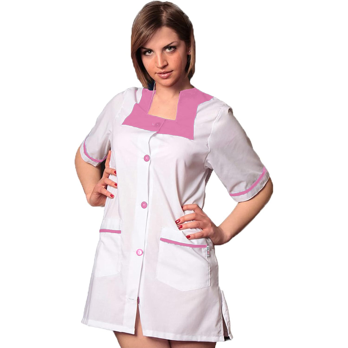 Camice divisa casacca classica cameriera pulizie albergo hotel casa lavoro